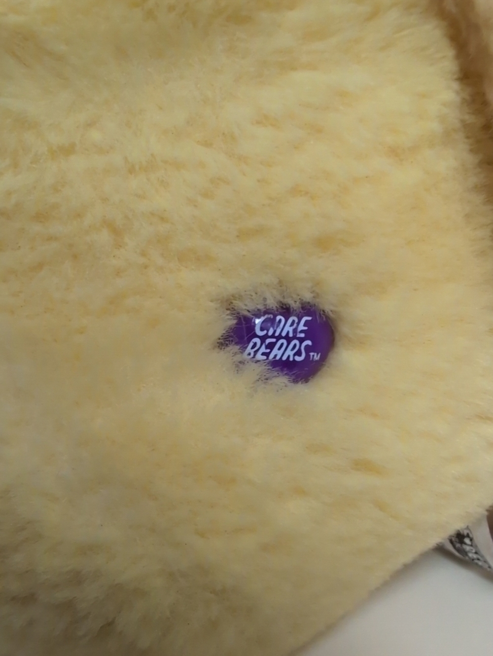 💜2/$20💜 Care Bears Calming Heart Bear 13.5" Yellow Pink Collectible - Picture 3 of 5